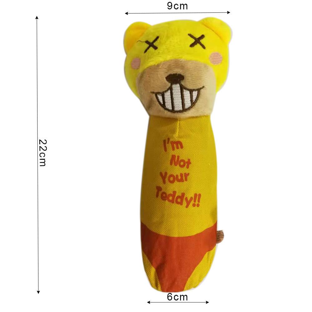Wholesale Large Rope Chew Toys Unique Design Plush Chew Dog Toy Sound