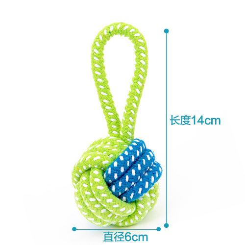 Wholesale Pet Training Cotton Ball For Dog Rope Toy