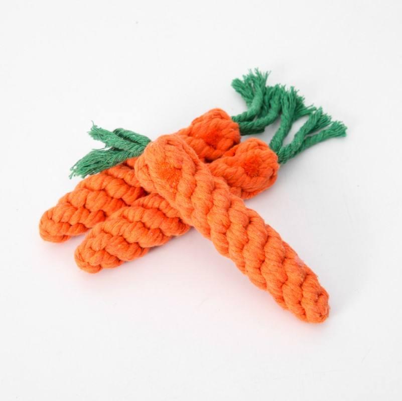 Wholesale Cute Durable Chew Custom Handmade Cotton Toothbrush Pet Dog Rope Toys