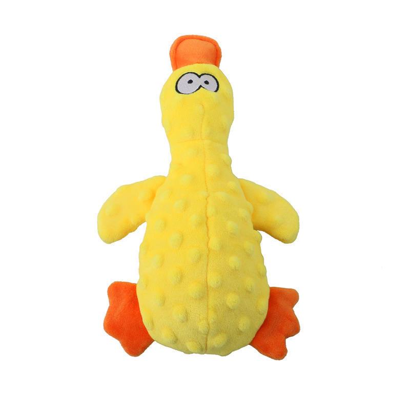 Wholesale Durable New Chewing Squeaky Cartoon Animal Dog Plush Toy Pet Toys