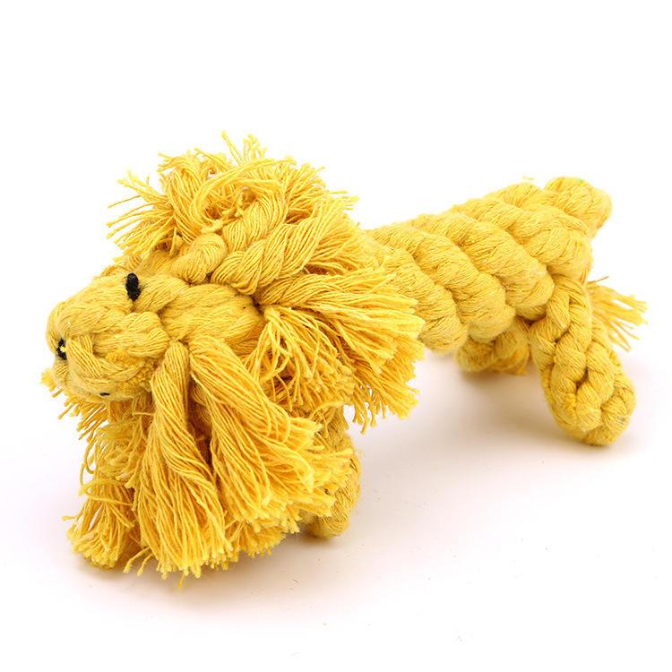 Cotton Rope Pet Eco Friendly Custom Interactive Indestructible Dog Rope Toy