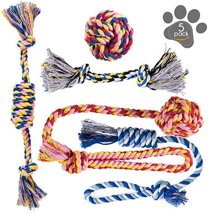 Cotton Rope Pet Eco Friendly Custom Interactive Indestructible Chew Dog Toy