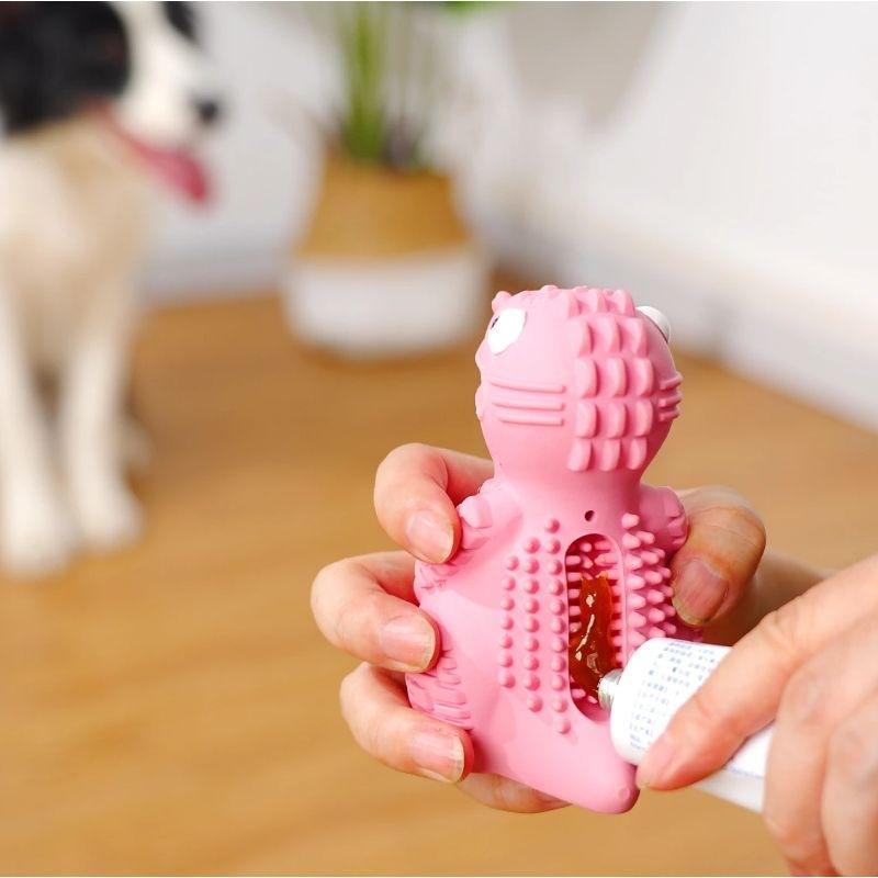 Hottest Tough Rubber Dog Toy Wholesale Leaked Food Chew Dog Toys