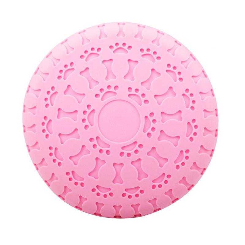 Feeding Training Dual-purpose Flying Disk Durable Customized Tpr Dog Puzzle Toys