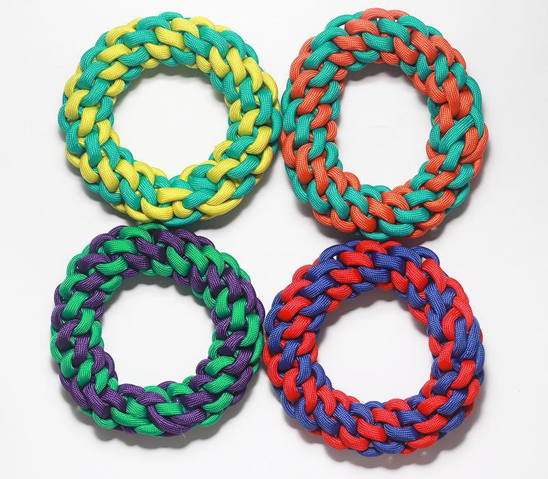 Manufacturer Durable Dog Chew Teeth Cleaning Toy Rope Toys Dogs Pet Balls Toy