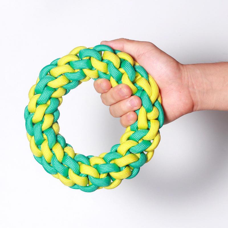 Manufacturer Durable Dog Chew Teeth Cleaning Toy Rope Toys Dogs Pet Balls Toy