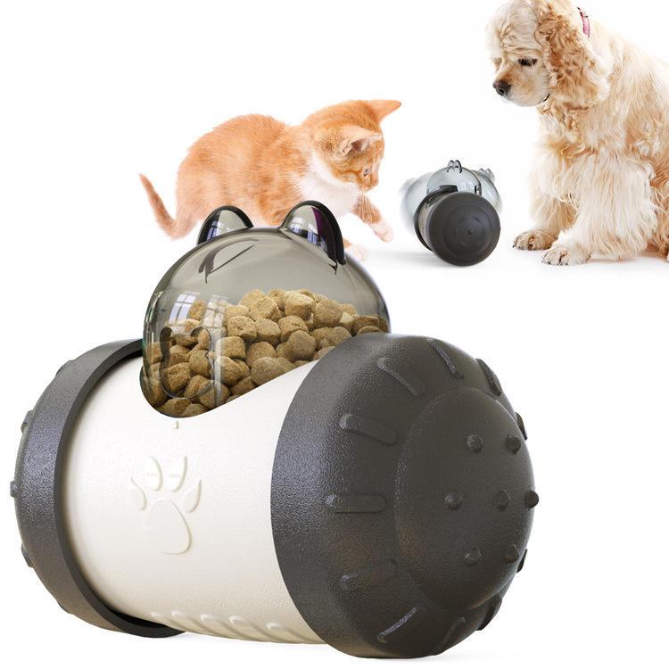Pet Tumbler Interactive Toy Dog Shaking Food Leak Ball Dog Feeding Toy Puppy
