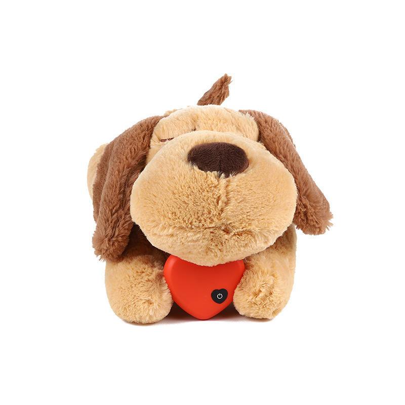Interactive Heartbeat Puppy Training Plush Pet Toy Funny Pet Dog Toy