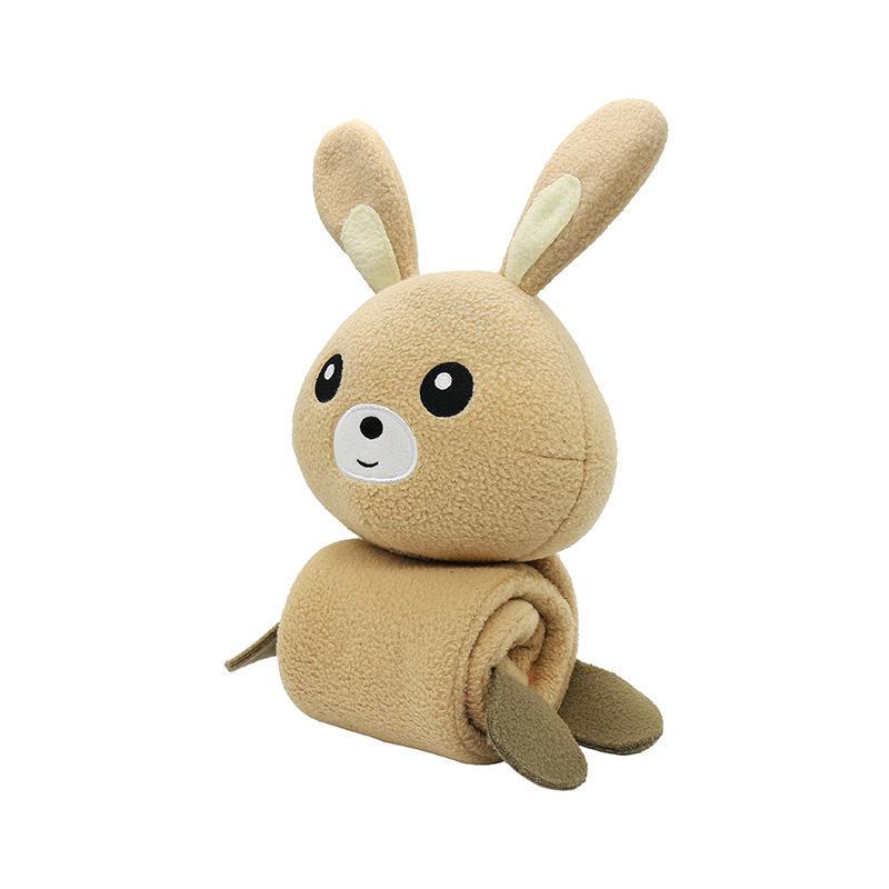 Dogs Toys New Funny Plushy Hide And Seek Plush Dog Toy With Hiding Food
