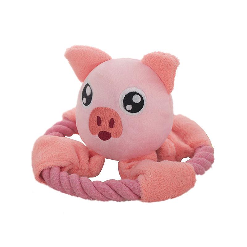 Pet Product 16 Years Experience New Style Cute Rope Durable Eco Friendly Designer Dog Plush Dog Chew Toys