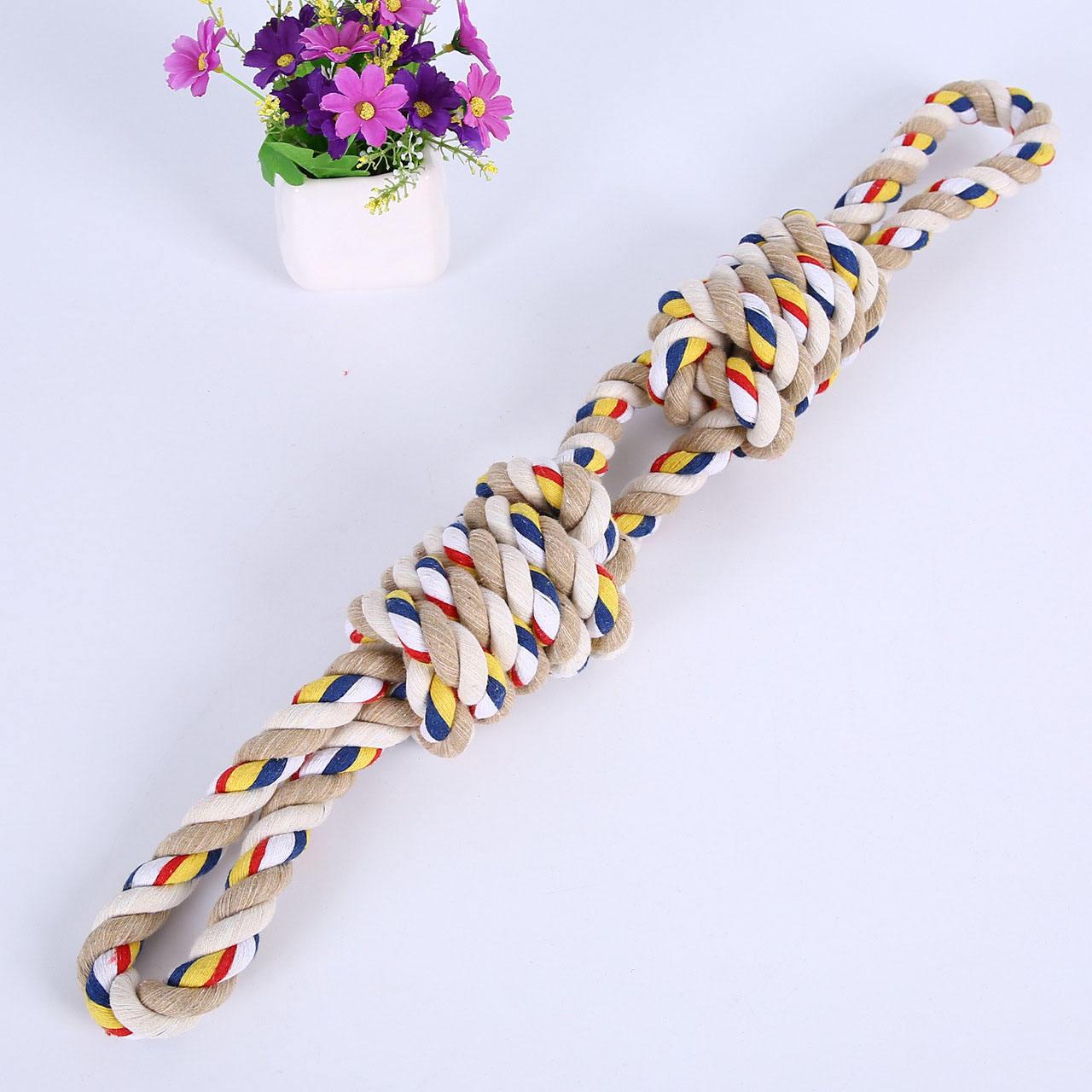 Heavy Duty Dog Chew Toys Large Dog Teething Toys Ropes Rope For Aggressive Chewers Large Breed
