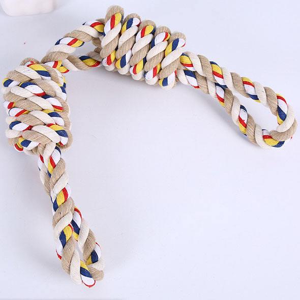 Heavy Duty Dog Chew Toys Large Dog Teething Toys Ropes Rope For Aggressive Chewers Large Breed