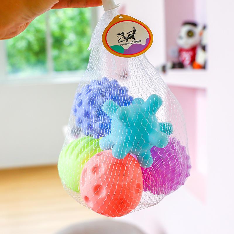 Wholesale Interactive Dog Ball Toy Hot Selling Dog Pet Chew Donut Toy