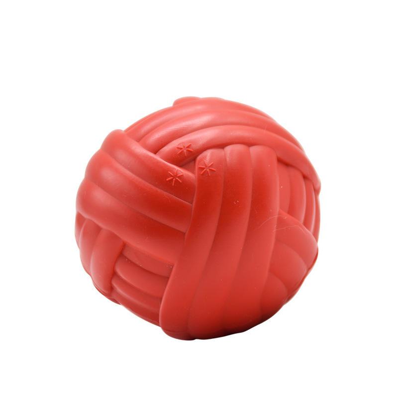 Dog Toys Squeaky Rubber Ball Durable