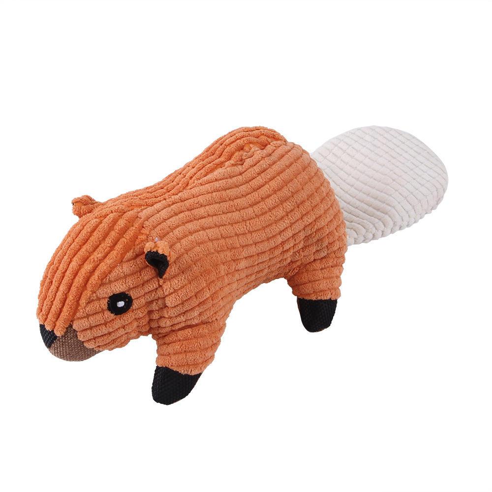 New Chewing Squeaky Cartoon Animal Sex Eco Friendly Plush Dog Pet Toys