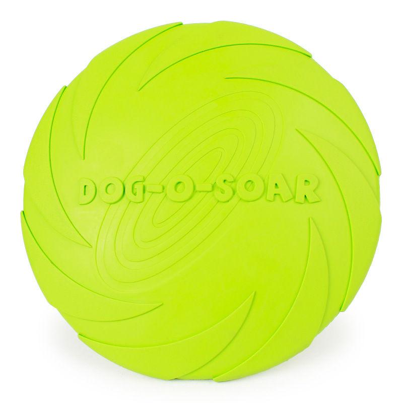 Squirting Snuffle Durable Latex Indestructible Toy Dog Flying Disc