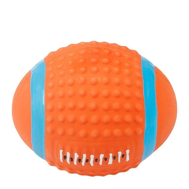 Funny Dog Teeth Squeaky Baseball Durable Thrower Toy Dog Ball Thrower