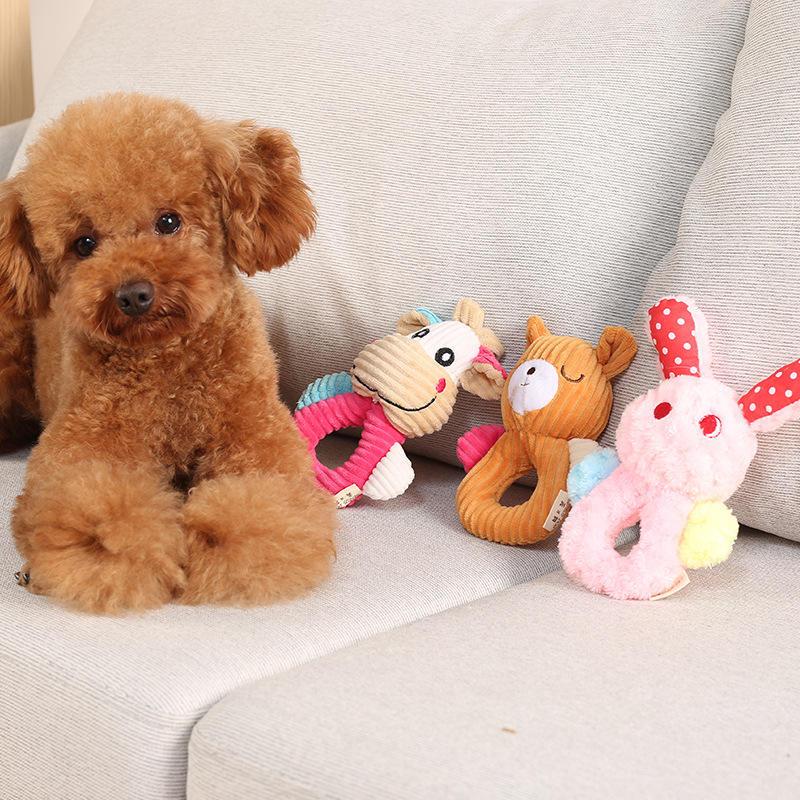 Soft Durable Sex Cartoon Smart Chew Pet Squeaky Eco Friendly Plush Dog Toy
