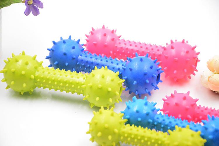 Factory Wholesale Rubber Toothbrush Interactive Teeth Cleaning Dog Chew Toy Eco Friendly Pet Chew Toys