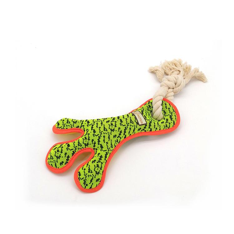 Factory Direct Selling Dog Chewing Dog Toys Durable Squeaky Eco Friendly Soles Of Feet Chew Toy Pet