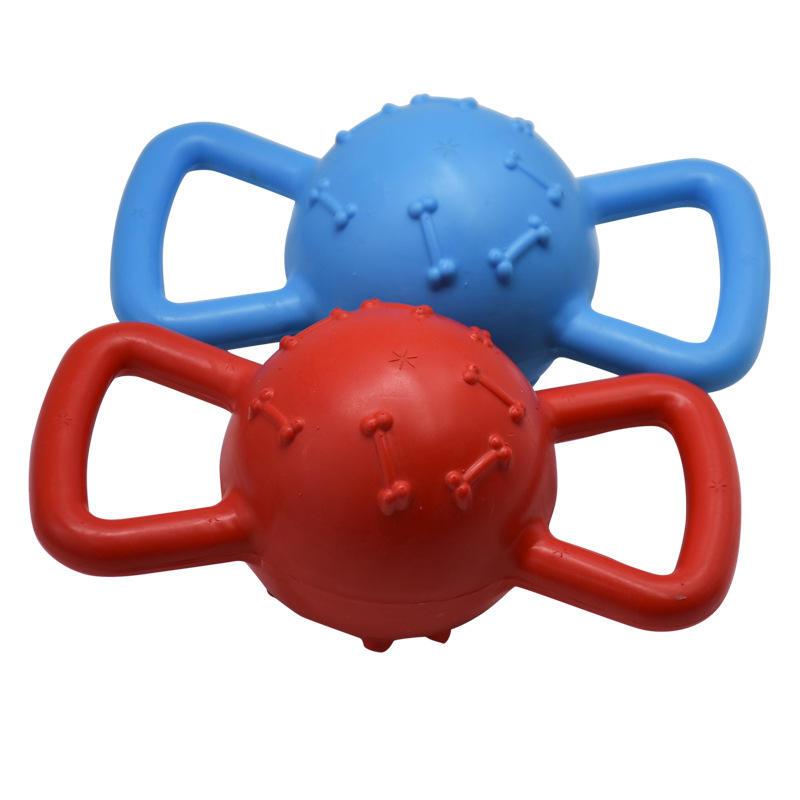 Eco Friendly Rubber Chew Ball Dog Toy
