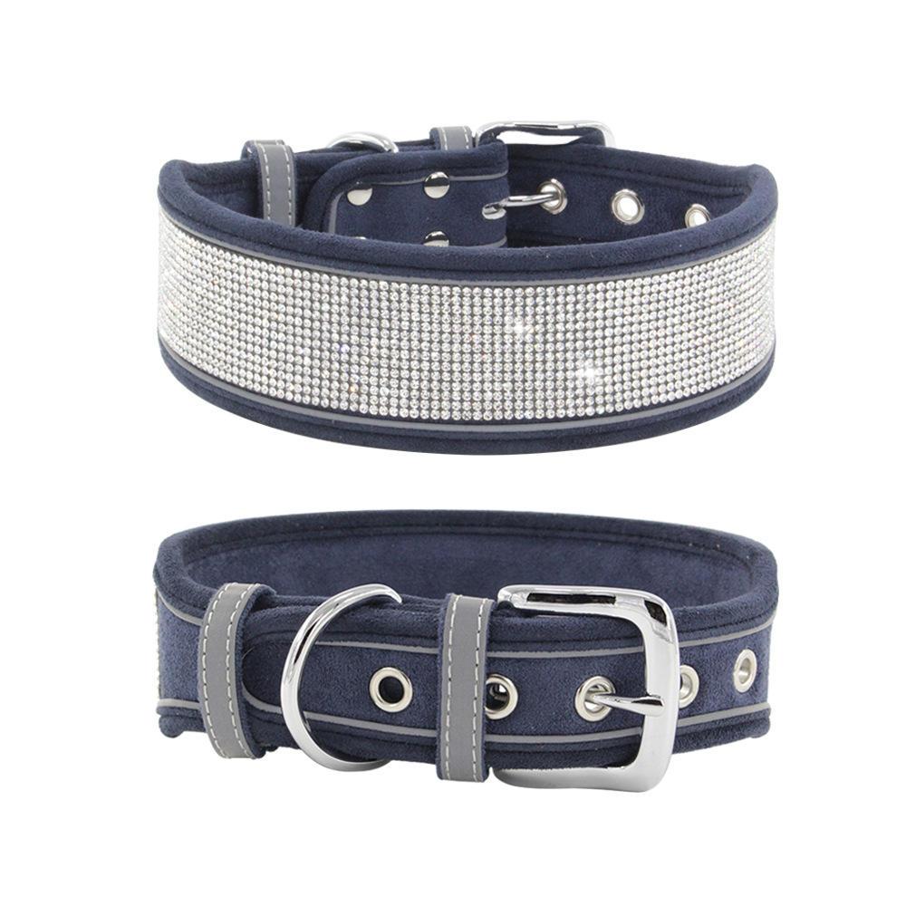 Wholesale 2023 Custom Personalized Metal Buckle Diamond Dog Collar