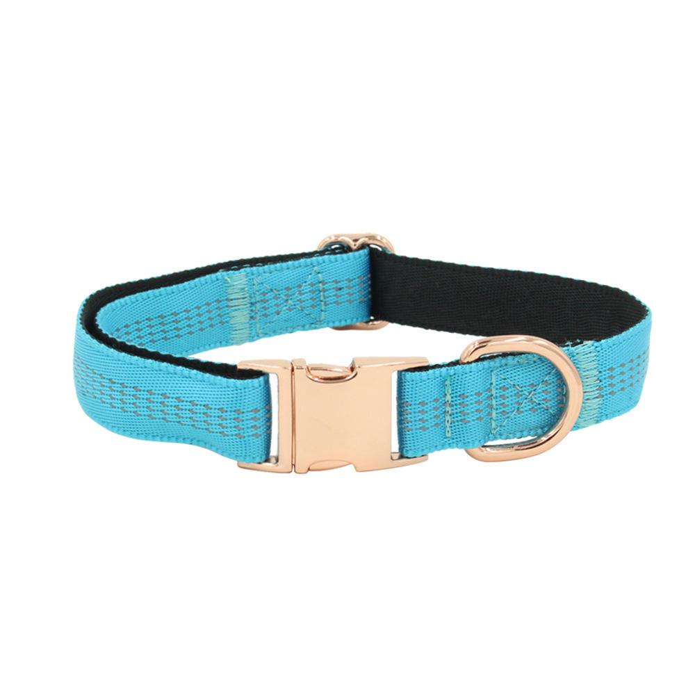 Reflected Wholesale Nylon Dog Collars Custom Can Be Printed With Words