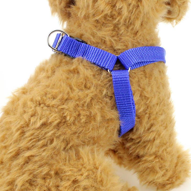 Factory Cheap Wholesale In Stock Nylon Leash Dog Pet Harness Vest Custom Dog Collar