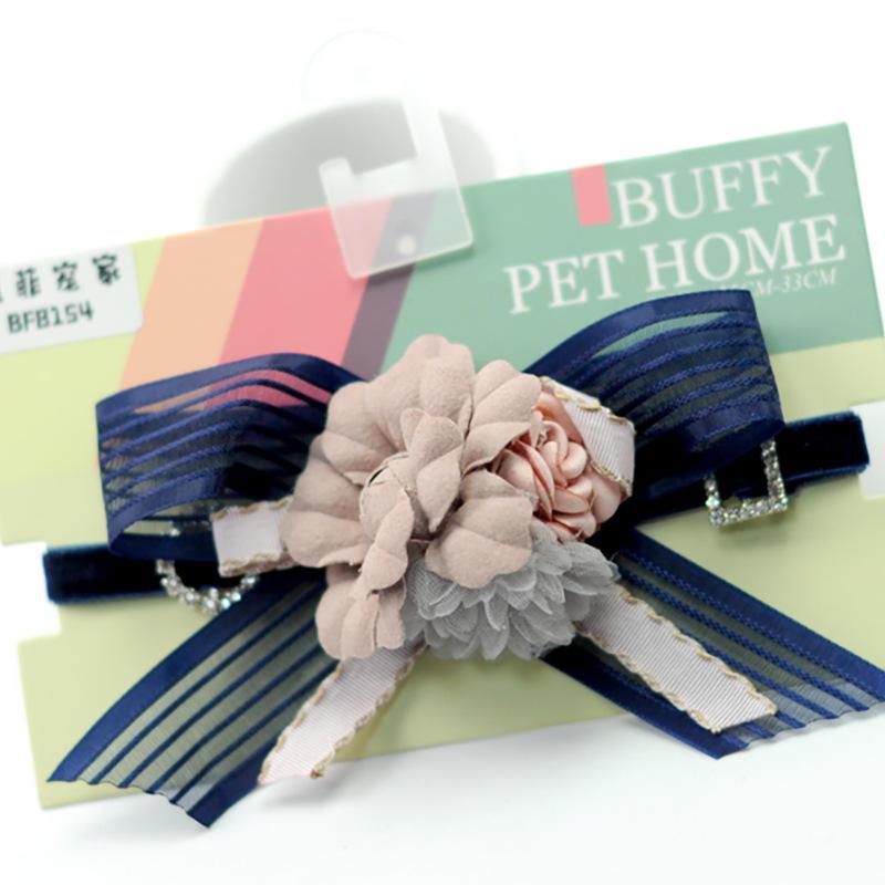 Factory Direct Sale Pet Flower Shape Neck Collar Fashion Led Pet Collar