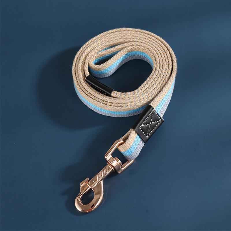 China Pet Canvas Traction Rope Lengthened Thickened Dog Training Rope Traction Rope Leash