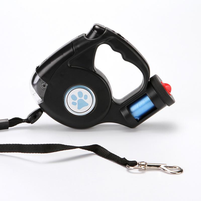 Automatic Retractable Tractor Rope Led Light Low Moq Fashion Dog Leashes