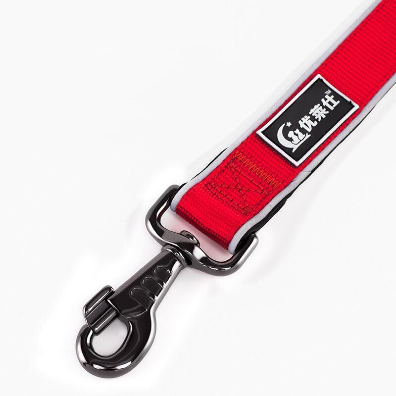 Custom Design Outdooradjustable Neoprene Padded Nylon Pet Dog Leash