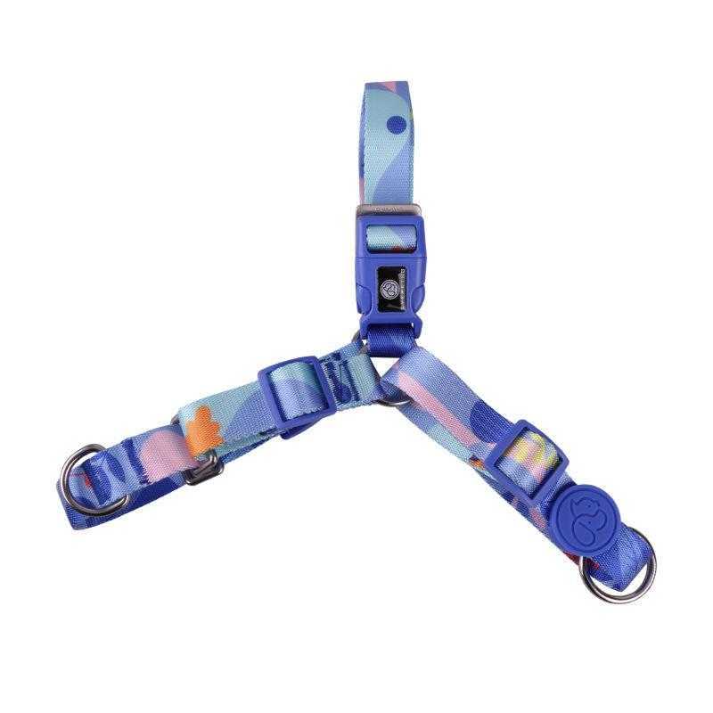 Summer Shade Series Adjustable Dog Leash Pet Collar Dog Harness