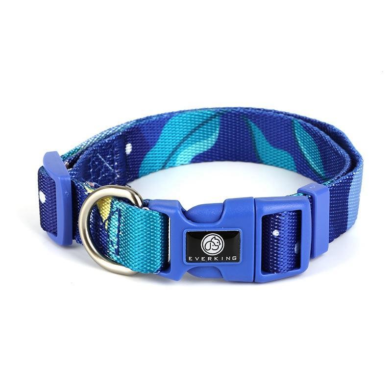 Summer Shade Series Adjustable Dog Leash Pet Collar Dog Harness