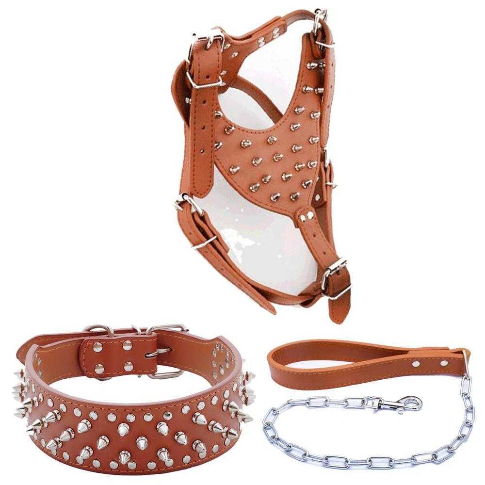Factory Best Selling Strong Hot Sale Firm Dog Harness Spiked