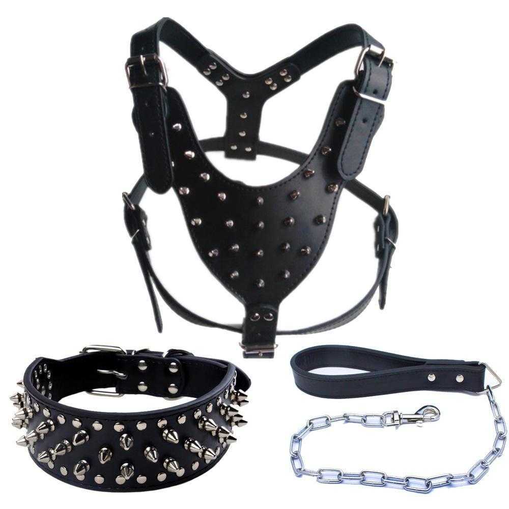 Factory Best Selling Strong Hot Sale Firm Dog Harness Spiked