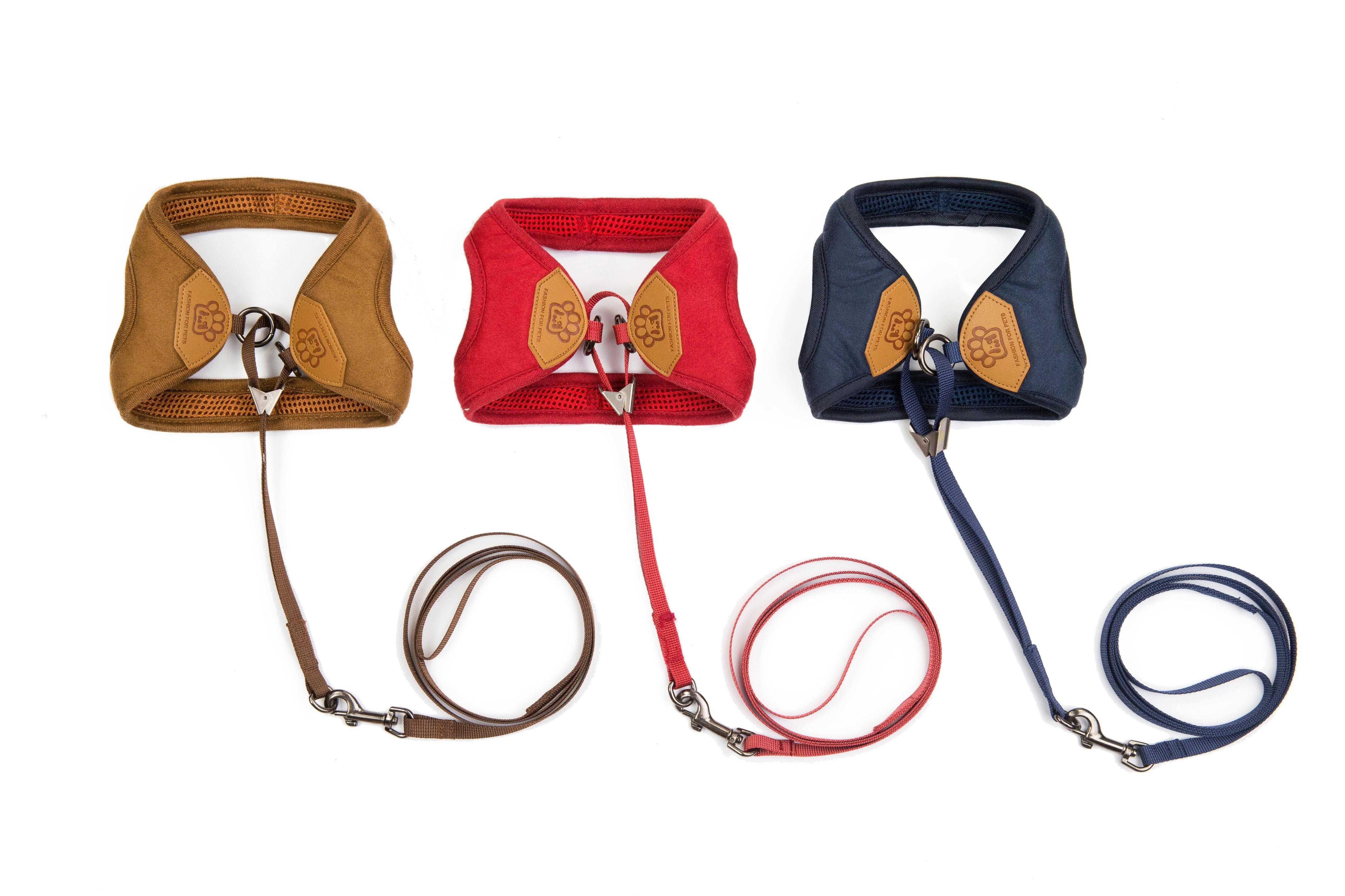 Small Designer Chest Adjustable Mesh Pet Vest Dog Harness
