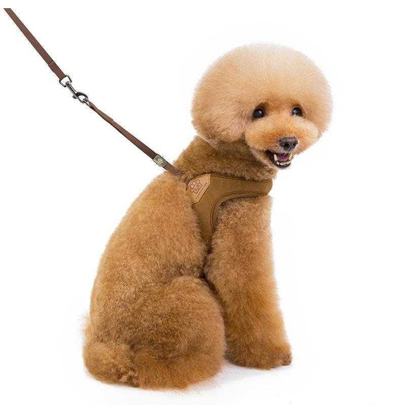 Custom Logo Nylon Pet Dog Leash And Dog Harness Set With Wholesale Price