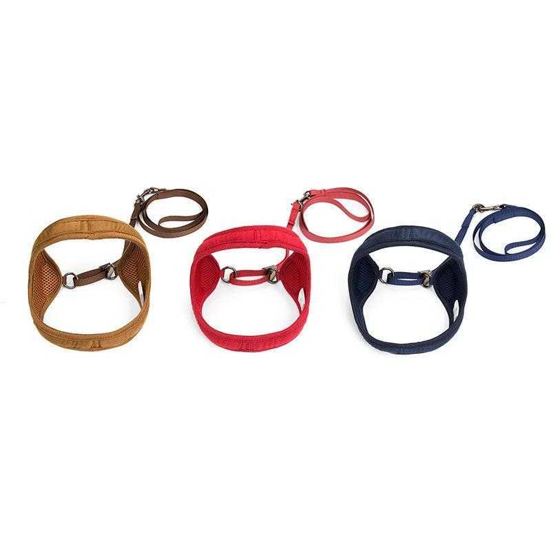 Custom Logo Nylon Pet Dog Leash And Dog Harness Set With Wholesale Price