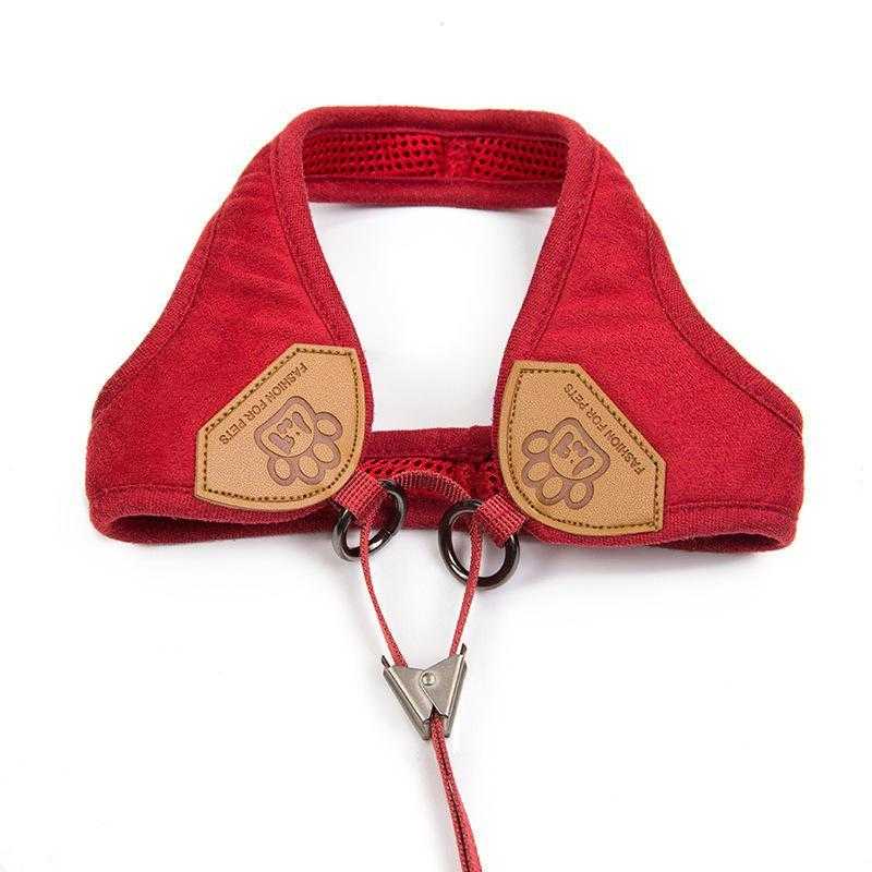 Custom Logo Nylon Pet Dog Leash And Dog Harness Set With Wholesale Price