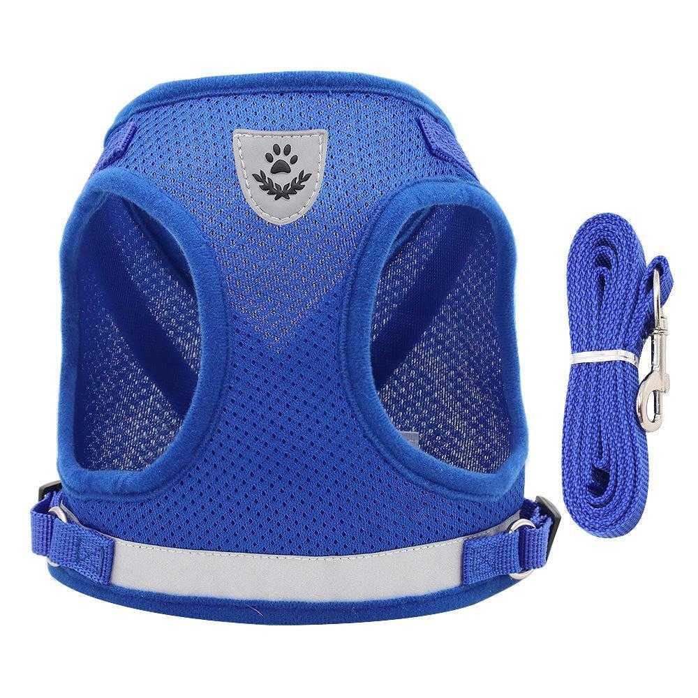 Wholesale Price Reflective Sturdy Polyester Dog Harness With Leash Selling Websites From China Factory