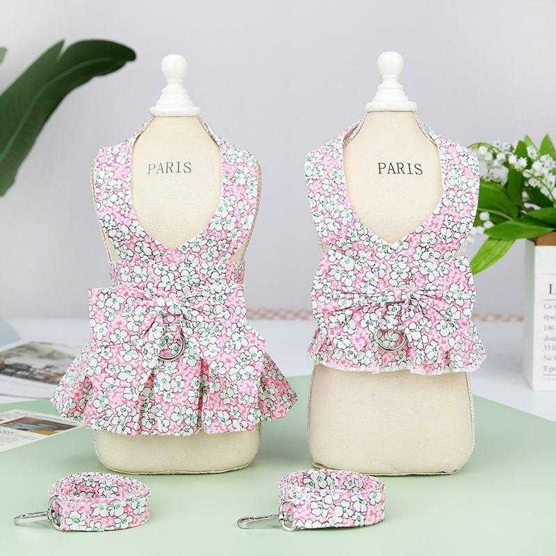 Hot Sale Kite Knot Cute Dress High Quality Dog Clothes Custom Fashion Pet Harness