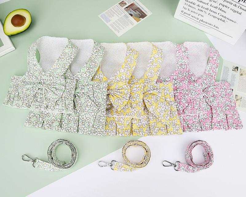Hot Sale Kite Knot Cute Dress High Quality Dog Clothes Custom Fashion Pet Harness