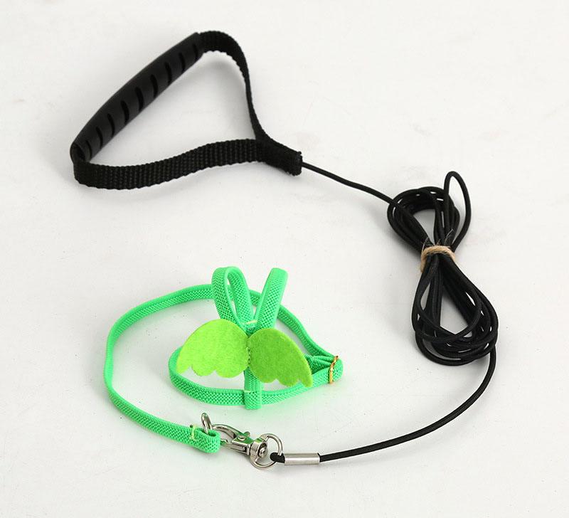 Bird Harness And Leash Bird Parrot Adjustable Outdoor Flying Training Rope With Buckle For Lovebird Cockatiel Macaw Budgie