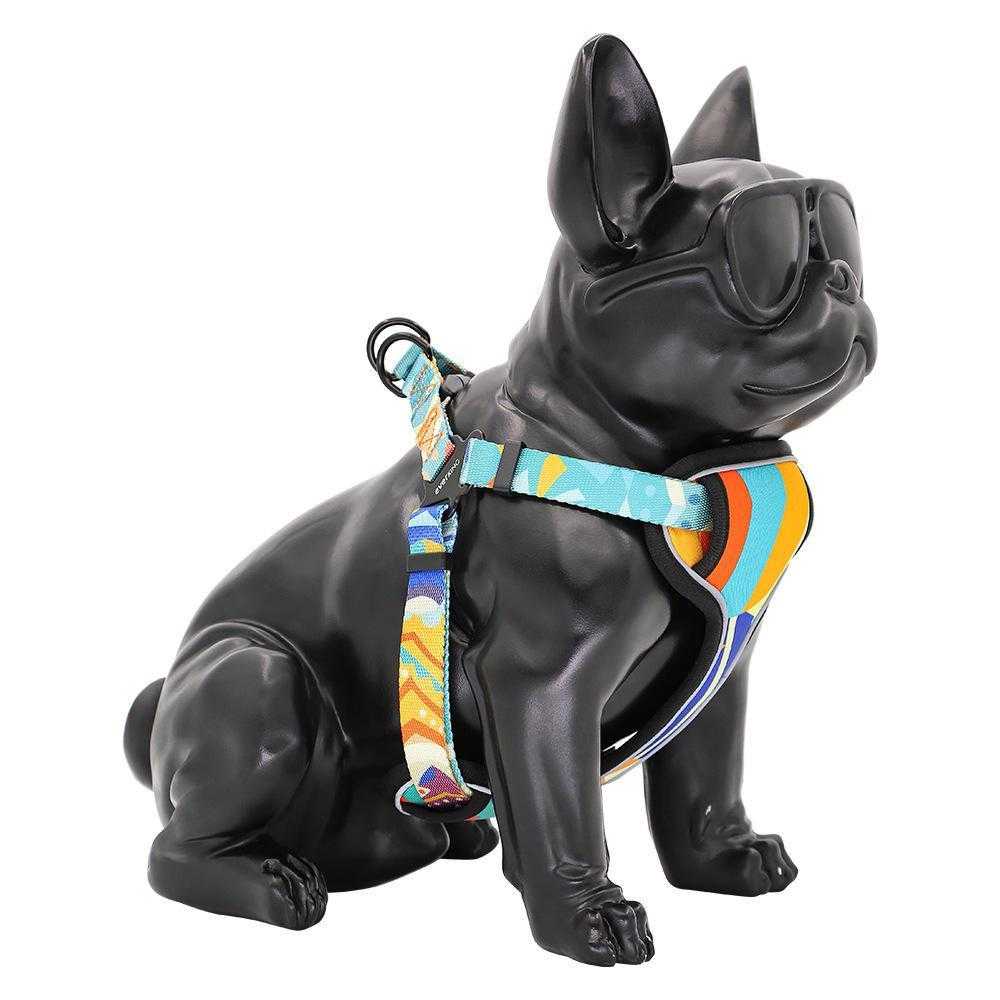 No Pull Dog Harness For Small Dogs Dog Vest Harness With Leash Safety Belt Adjustable Easy Walk Harness
