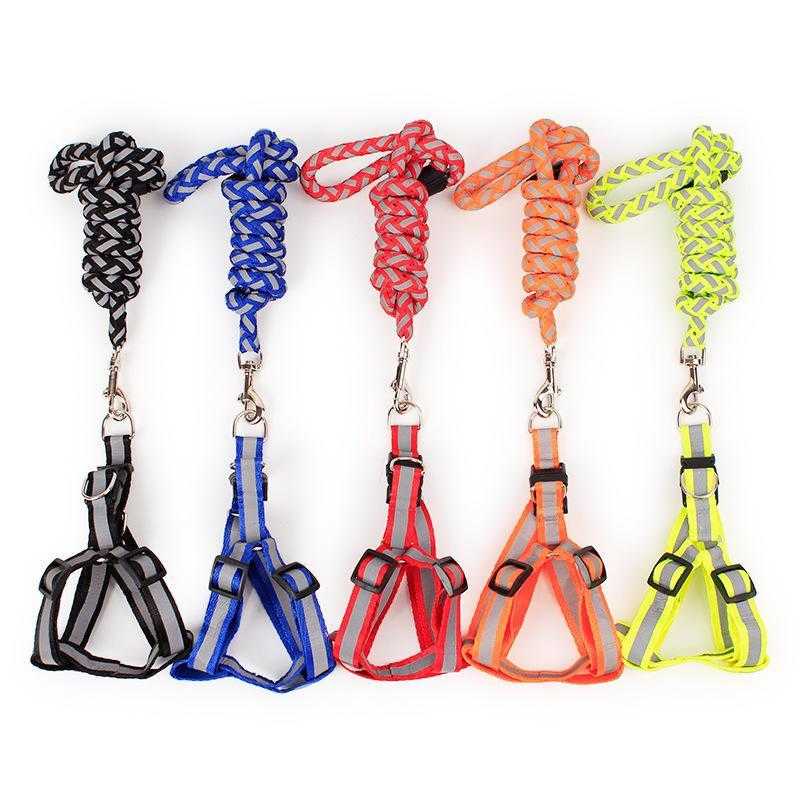 Wholesale Pets Accessories Black Dog Harness And Leash Set For Shopping Websites