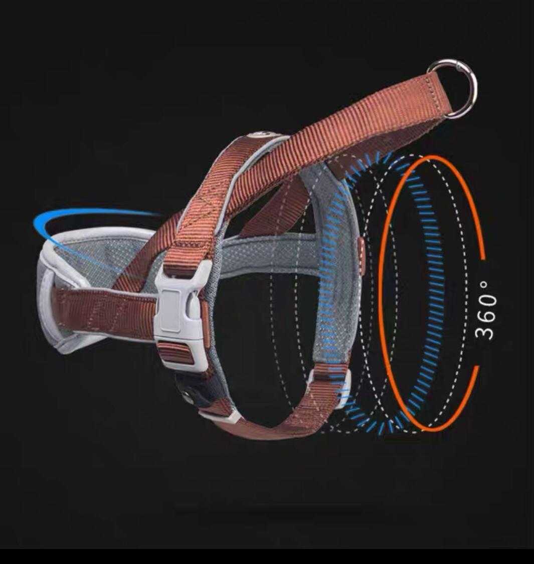 Dog Supplier Simple Nylon Dog Harness Large Medium Small Dog Harness