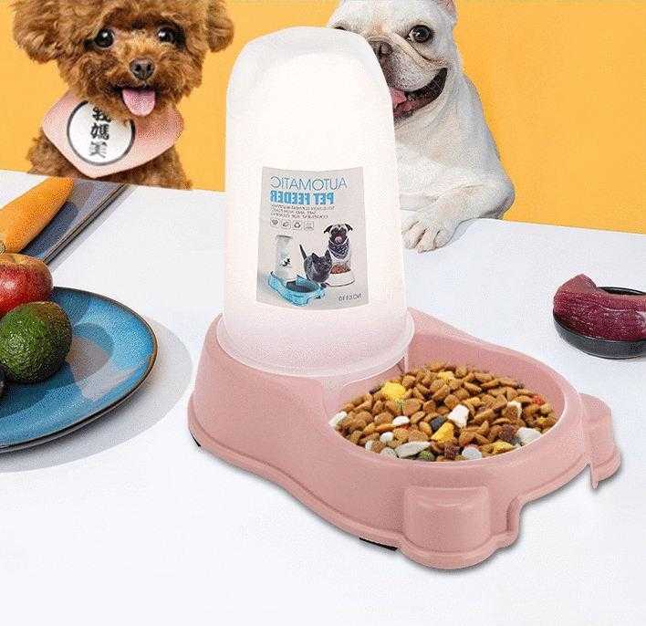 Automatic Water Feeder Plastic Dog Water Bowl Drinking Dispenser Dog Water Dispenser