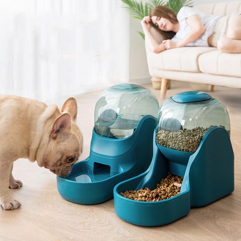 Wholesale Fashion New Custom Cat Automatic Dog Feeder Dog Water Dispenser Automatic Pet Feeder