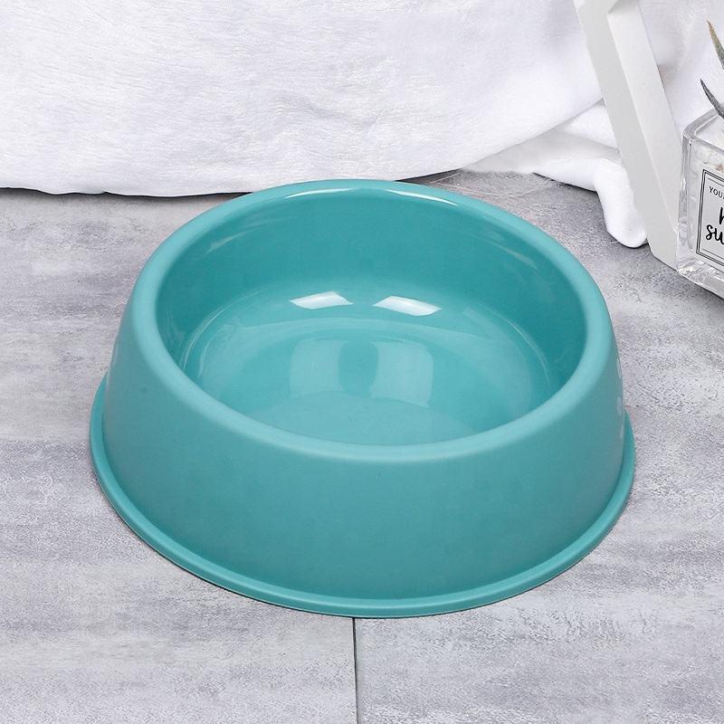 Wholesale Eco-friendly New Naturally Degradable Pp Pet Bowls Pure Color Cheap Dog Bowl